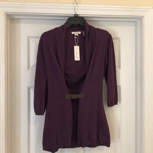 Purple sweater s/m purple brand new